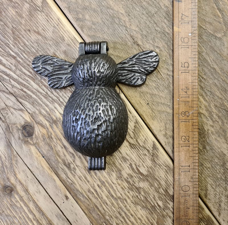 Bee Door Knocker Antique  Iron