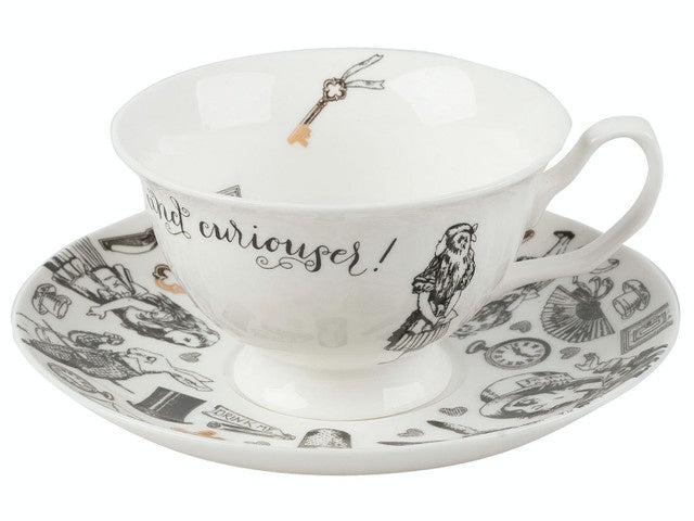 V & A  Alice Tea Cup & Saucer