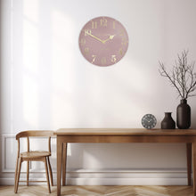 Load image into Gallery viewer, Thomas Kent Arabic 20&quot; Wall Clock Blush Pink
