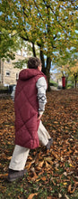 Load image into Gallery viewer, Bomina B Young Long  Padded Hooded Waistcoat
