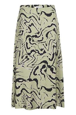 Ihamma Byoung Long Pattern Skirt