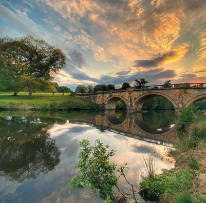 Bridge Over River Derwent Card