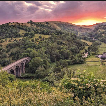 Summer Evening Monsal Head