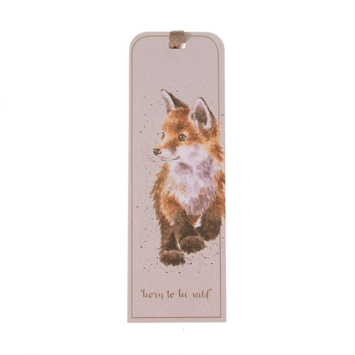 Born To Be Wild Fox Bookmark