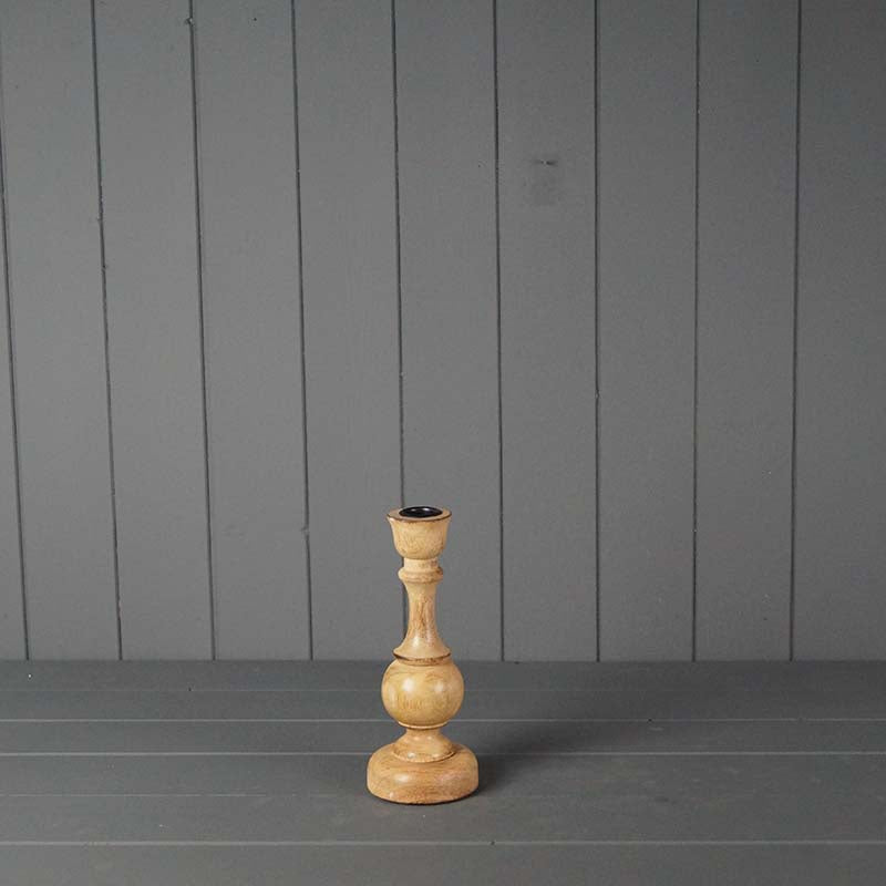 Wooden Candle Holder 20cm