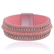 Load image into Gallery viewer, Pastel Pink Colour Wrap Bracelet
