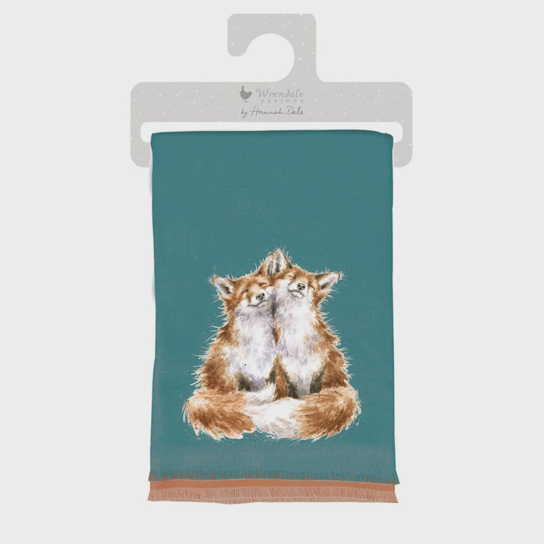 Contentment Fox Winter Scarf