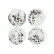 Load image into Gallery viewer, V&amp;A Alice in Wonderland Side Plates - Set of 4
